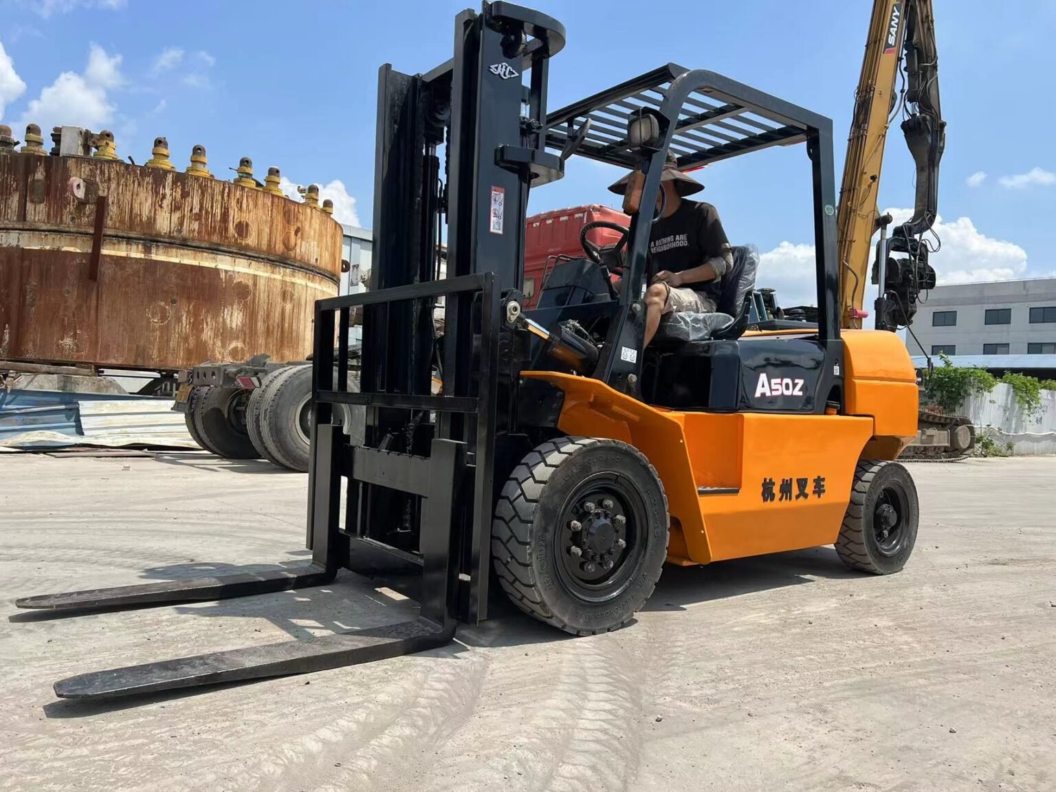 used hangcha A50Z forklift