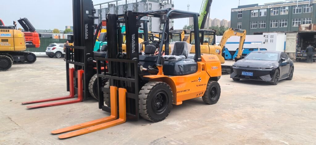 used toyota 5 tons forklift