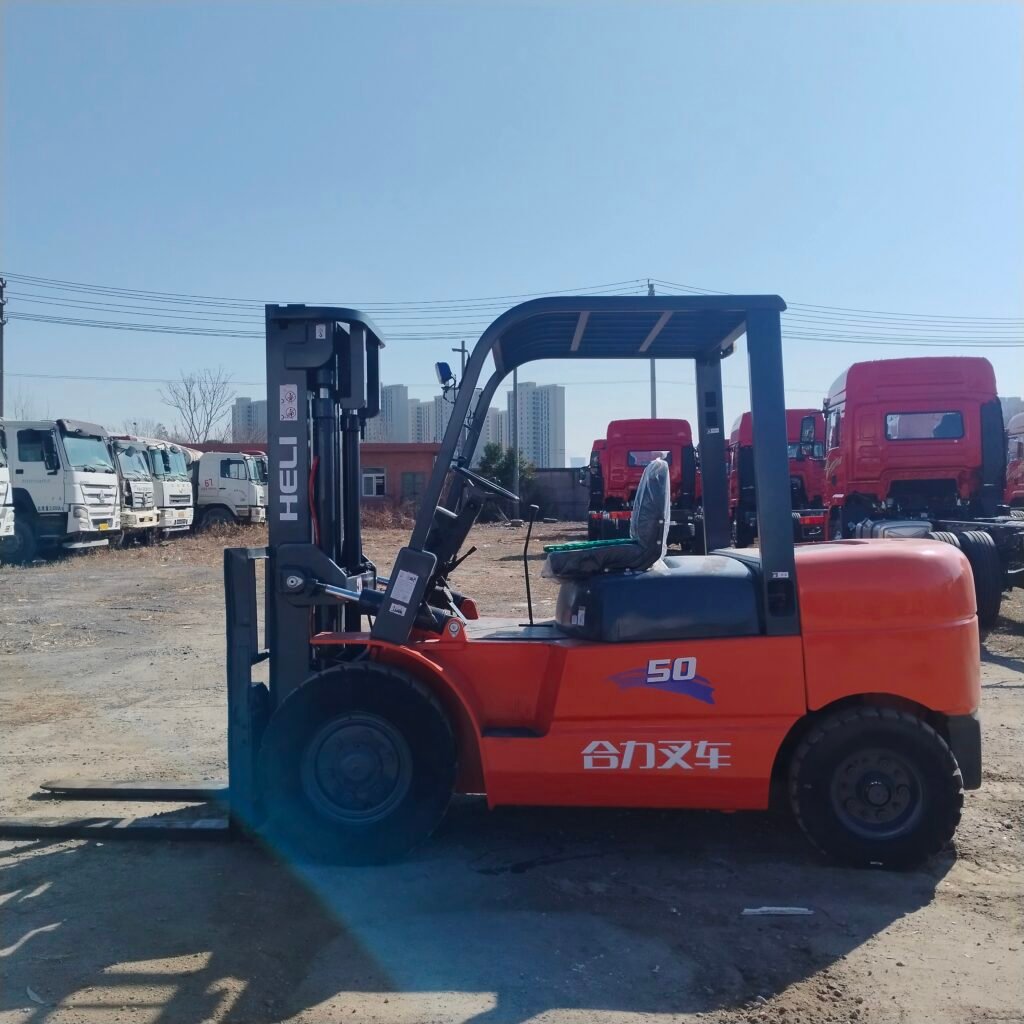 Used Heli 5 ton forklift