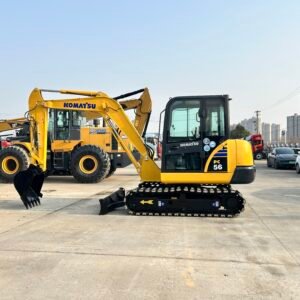 used Komatsu  pc56  mini excavator for sale 