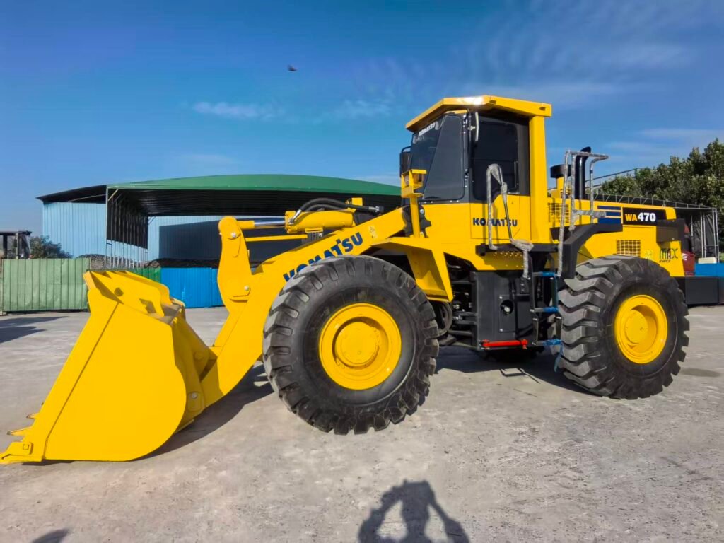 Used Komatsu WA470 loader